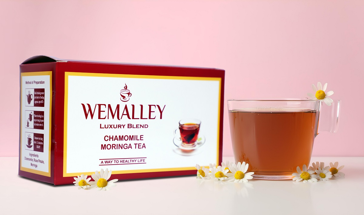 chamomile moringa tea