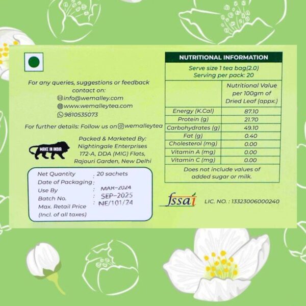 Jasmine Green Tea - Image 3