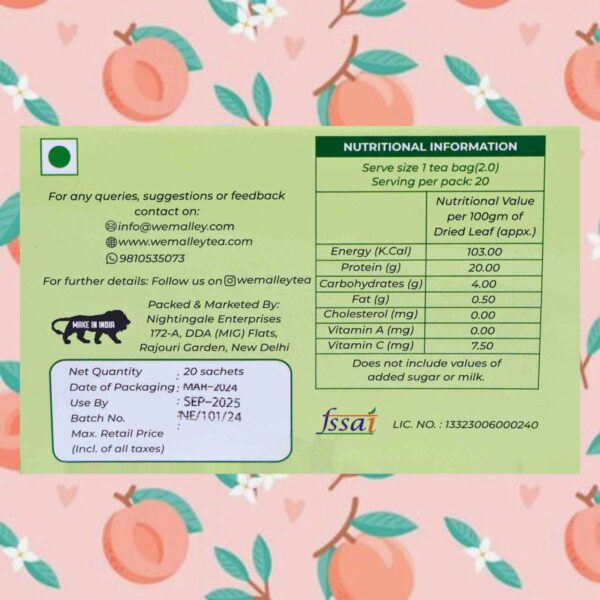 Peach Black Tea - Image 3