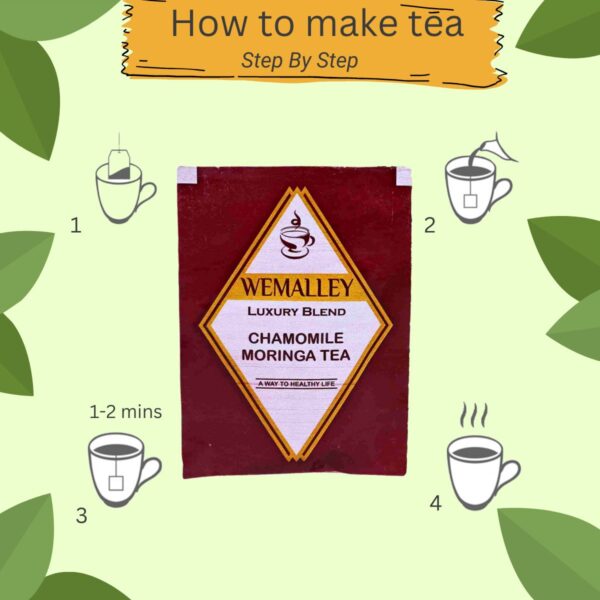 Chamomile Moringa tea - Image 6